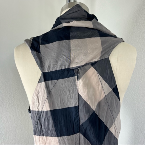 AllSaints Dellal Plaid Buffalo Check Cowl Mini Dress - Picture 6 of 9